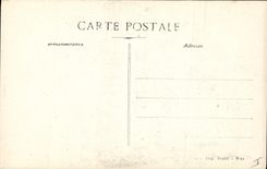 Postal el general Eydoux cae tiene la batalla del Aisne Militaria