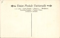 Postal Watteau el donante de Serenatas Vagar Conde Chantillí