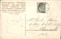 CPA Fantaisie Fleurs Houx