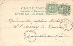 CPA Fantaisie Fleurs Enfant