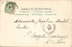 CPA Fantaisie Fleurs Femme