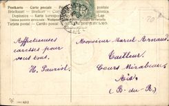 Vintage Postcard Fantasy Dove