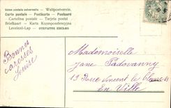 CPA Fantaisie Fleurs Cloches Amitie