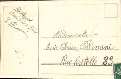 CPA Fantaisie Fleurs Oeuf Paques