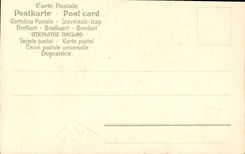 CPA Fantaisie Fleurs Trefles