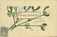 CPA Fantaisie Fleurs 