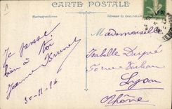 CPA Cartes a jouer Militaria 