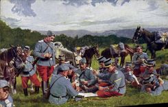 CPA Cartes Militaria 