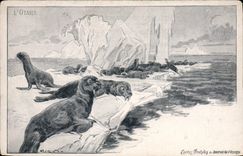 Vintage Postcard Fantasy Illustrator the otary