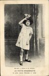 Vintage Postcard small Machinette the youngest monologuist has voice