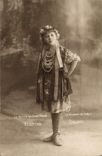 CPA Artiste La petite balerine Russe la favorite du public Verotchka Orlova Russie Russia 