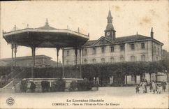 CPA Kiosque Commercy Place de l'hotel de ville
