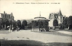 CPA Kiosque du boulevard du Lac Gerardmer