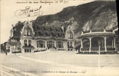 CPA Sainte Adresse L'Hotellerie et le Kiosque a musique