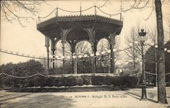 Vintage Postcard Kiosk of the Goose Rheims Leg