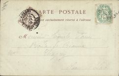 Vintage Postcard Epernay Kiosk Jard