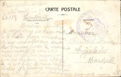 Vintage Postcard Toulouse Kiosk the Large Round