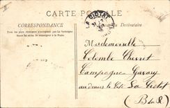 Postal Quiosco Toulon Lugar de armas y la prefectura Marítima