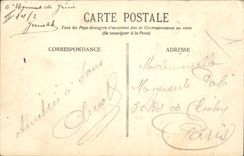 Vintage Postcard Grenoble Kiosk the garden of city one day in concert