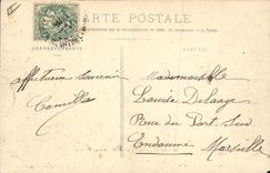 Vintage Postcard Kiosk of music the Nancy Seedbed