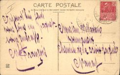 CPA Chiens des Pyrenees Ca va barder Chien 