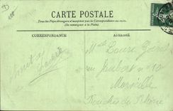 Vintage Postcard Doors a stockbreeder of Dogs of mountain Dog SIGNAL