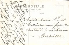 Vintage Postcard Chiens Dog of St Bernard has the old people's home