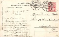 Vintage Postcard Dogs Dog of the Great Saint Bernard