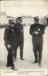 CPA Militaria Les Generaux Currieres de Castelnau Joffre et Pau 