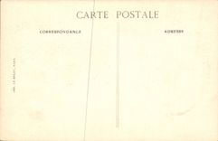 Vintage Postcard Militaria Festivals of Victore July 14th, 1919 Given of a sheaf to the Foch Marshal