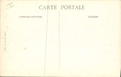 Vintage Postcard Militaria Festivals of Victore July 14th, 1919 the Marshals Joffre and Foch