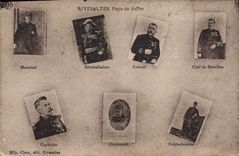 Vintage Postcard Militaria Rivesaltes Country of Joffre