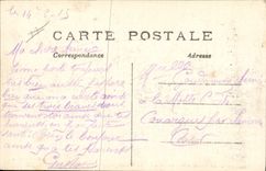 Vintage Postcard Militaria General Joffre and the General one of Castelnau