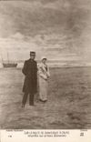 CPA Militaria Sur la route de Dunkerque a Calais Albert 1er 