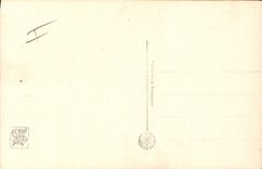 Vintage Postcard Militaria general Gouraud Awards a medal to