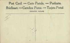 Vintage Postcard Militaria the general Gouraud French