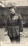 CPA Militaria Le general Francais Degoutte 