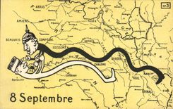 Vintage Postcard Militaria September 8th