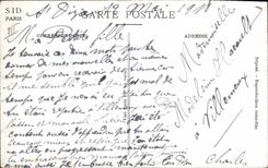 Vintage Postcard Militaria be to You content Pa brother