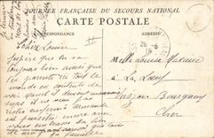 CPA Militaria Lion Coq Aigle 