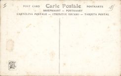 Postal Salón de 1909 la llamada al pasador de fronteras de Souza Pinto