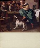 CPA Jan Steen La lecon de danse 