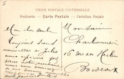 Postal Greuze Estudio de muchacha