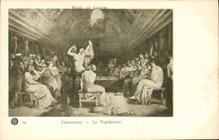 CPA Paris Musee du Louvre Chasseriau Le Tepidarium