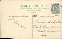 CPA Fantaisie Maison 