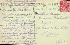 Postal Carnaval de Niza el puente