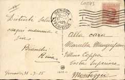 Postal Caza Niño perro Conejo