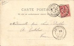 Vintage Postcard Circus Seen interior of the tent hippodrome of Barnum & Bailey