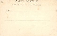 Vintage Postcard Circus At the edge of the sea Boarding