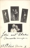 Vintage Postcard Circus Josee and Charlie